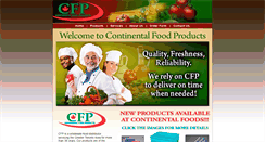 Desktop Screenshot of continentalfoods.ca